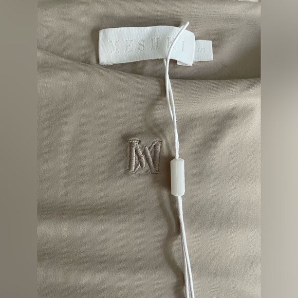 NWT!! Meshki Haven Bodysuit in Taupe - Picture 4 of 6